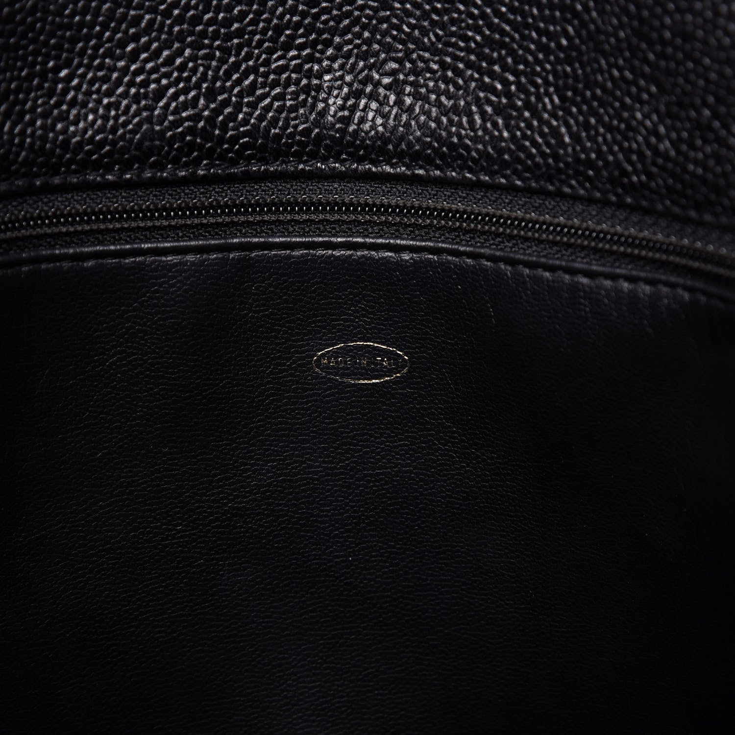 Chanel Caviar Flap Shoulder Bag Black 9 of 11