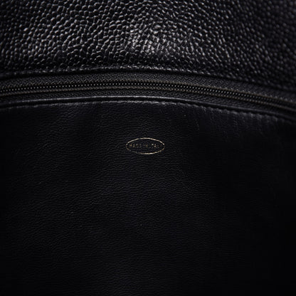 Chanel Caviar Flap Shoulder Bag Black 9 of 11