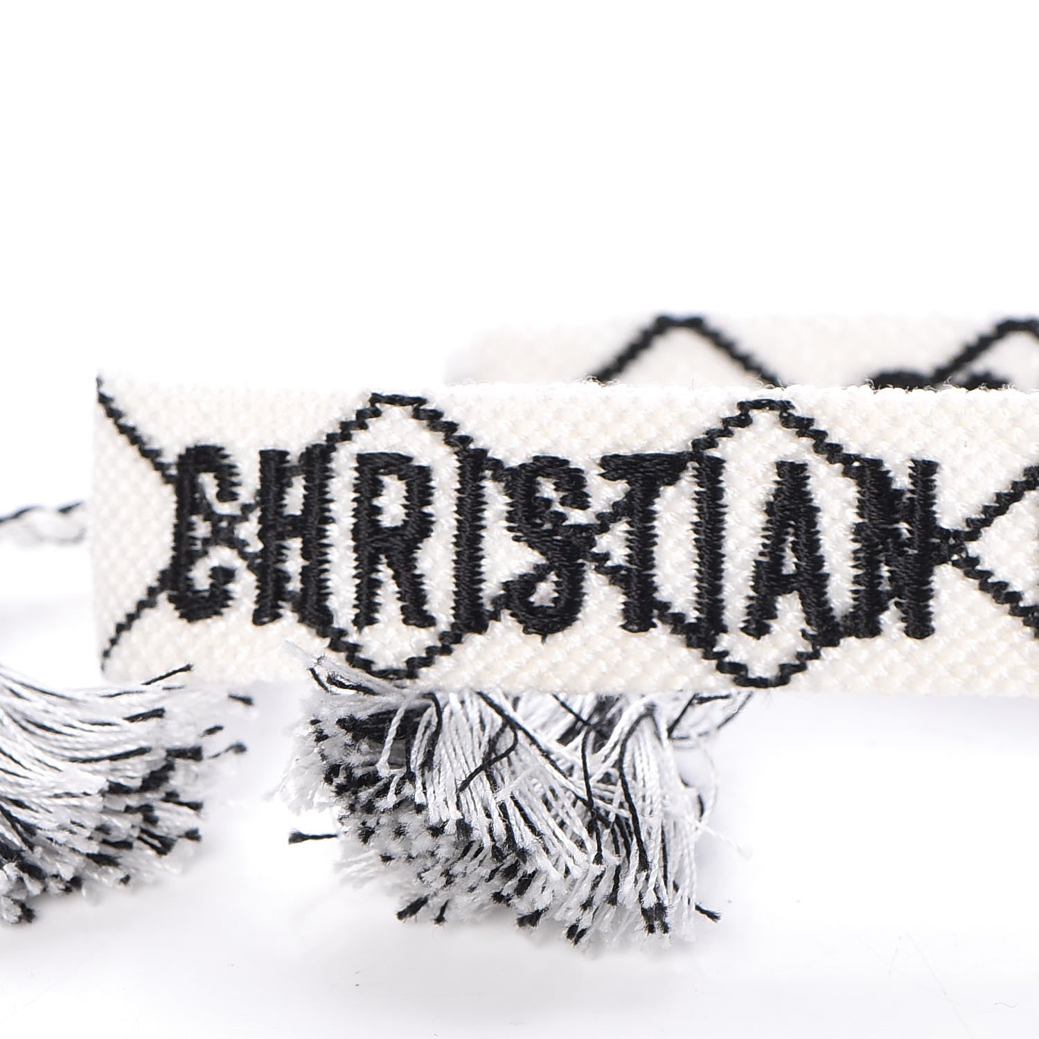 Christian Dior Woven Cotton J'Adior Friendship Bracelet Set 7 of 8