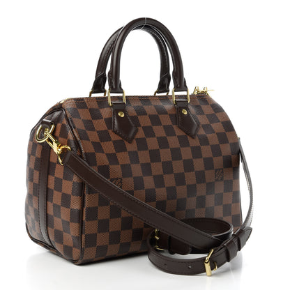 Louis Vuitton Damier Ebene Speedy Bandouliere 25 3 of 10