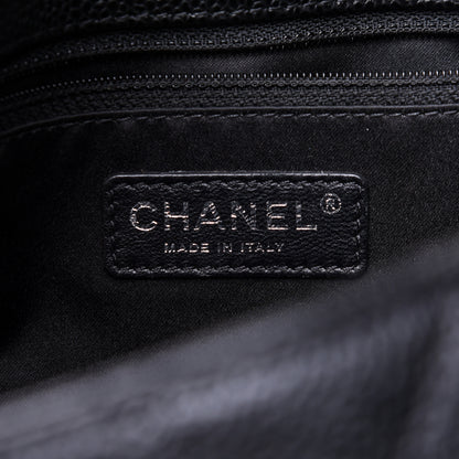 Chanel Caviar Quilted Petit Shopping Tote PST Black 6 of 10
