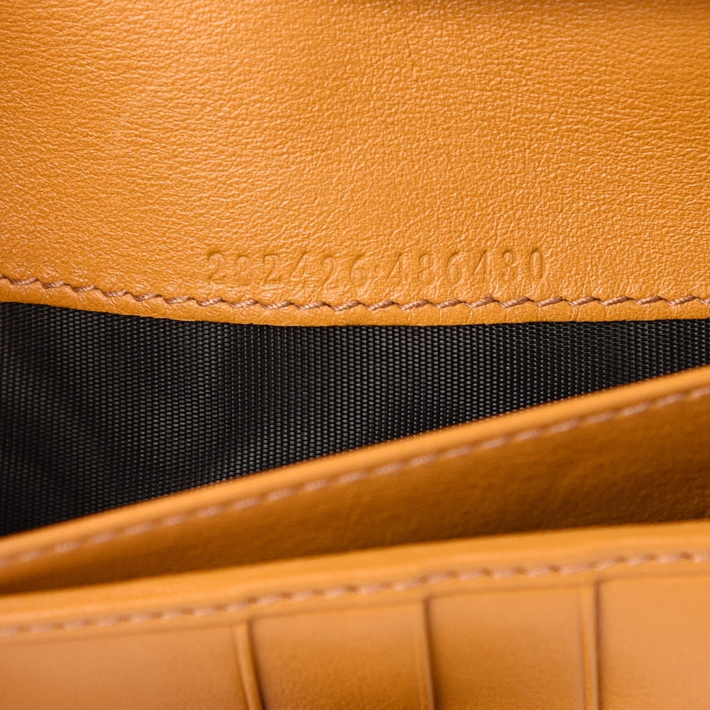 Monogram Margaux Calfskin Sukey Continental Organizer Wallet Beige Ebony Yellow