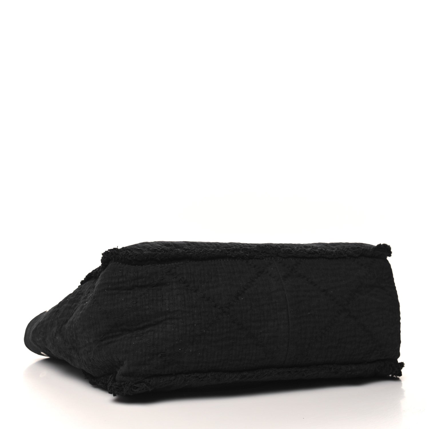 Chanel Canvas Extra Large Double Face Shopping Tote Black 4 of 10