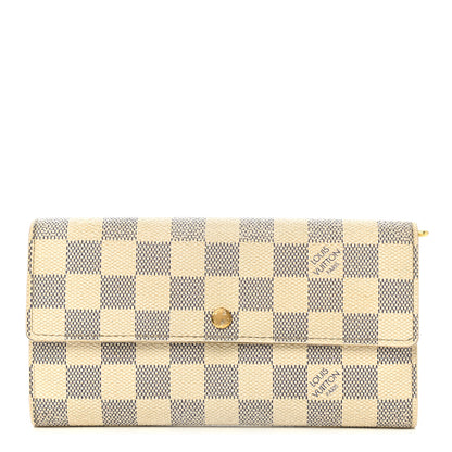 Louis Vuitton Damier Azur Sarah Wallet 1 of 11
