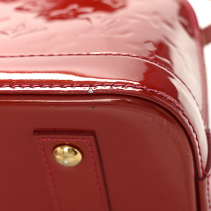 Louis Vuitton Vernis Alma BB Cherry 10 of 10