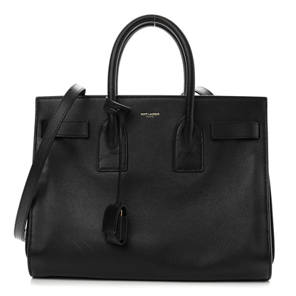 Saint Laurent Calfskin Small Sac De Jour Black 1 of 11