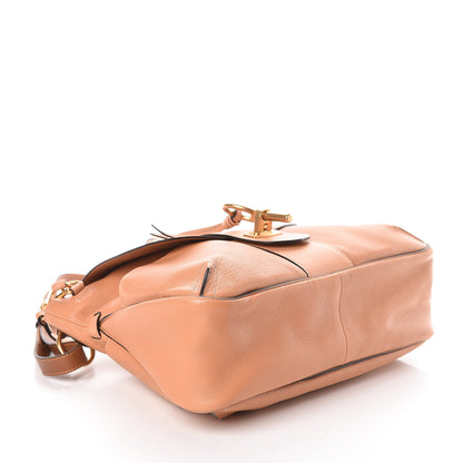 Chloe Grained Lambskin Medium Lexa Shoulder Bag Gingerbread 4 of 9