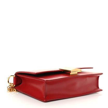 Givenchy Box Calfskin Small 4G Chain Shoulder Bag Dark Red 4 of 9