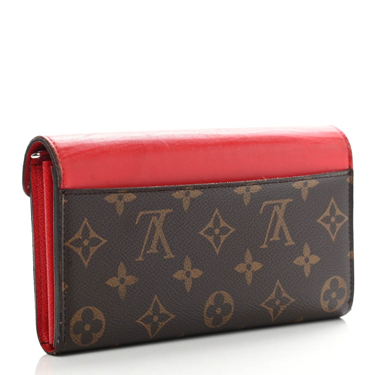 Louis Vuitton Monogram Tribal Mask Sarah Wallet Rouge 3 of 9
