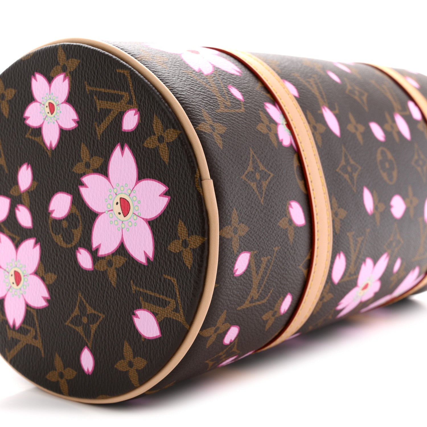 Louis Vuitton LV X TM Monogram Cherry Blossom Papillon Sakura Brown 8 of 10