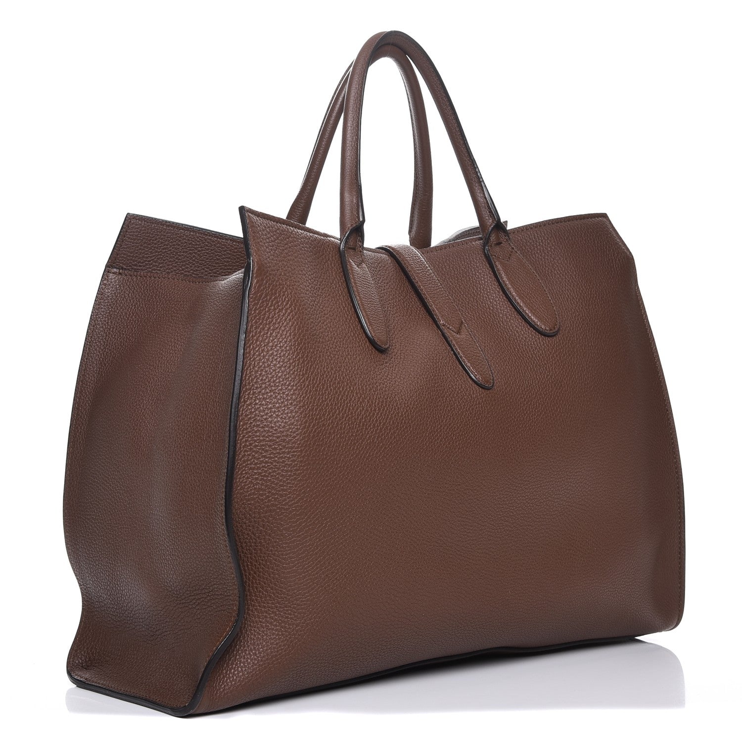 Gucci Soft Calfskin Medium Jackie Top Handle Bag Nut Brown 3 of 9
