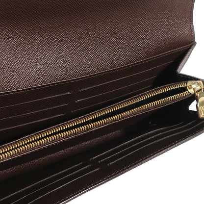 Louis Vuitton Damier Ebene Sarah Wallet NM 14 of 16