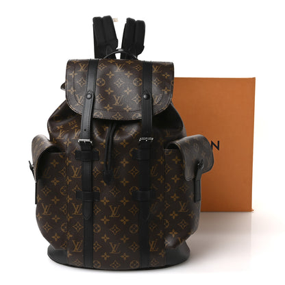 Louis Vuitton Monogram Macassar Christopher MM Backpack 18 of 19