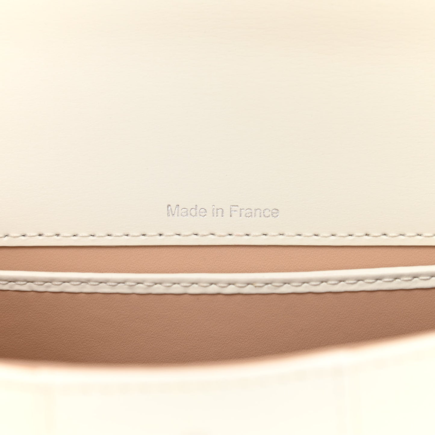 Box Calfskin Mini Brillant Satchel Ivory