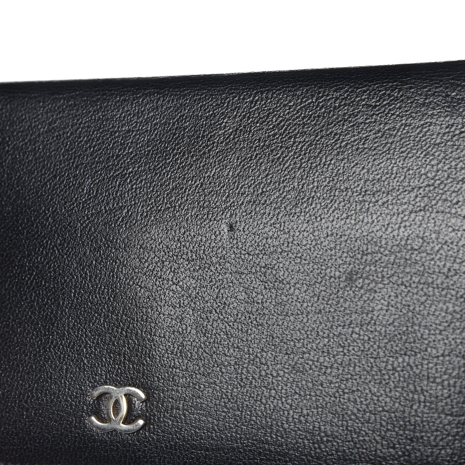Chanel Goatskin Yen Wallet Black 13 of 13