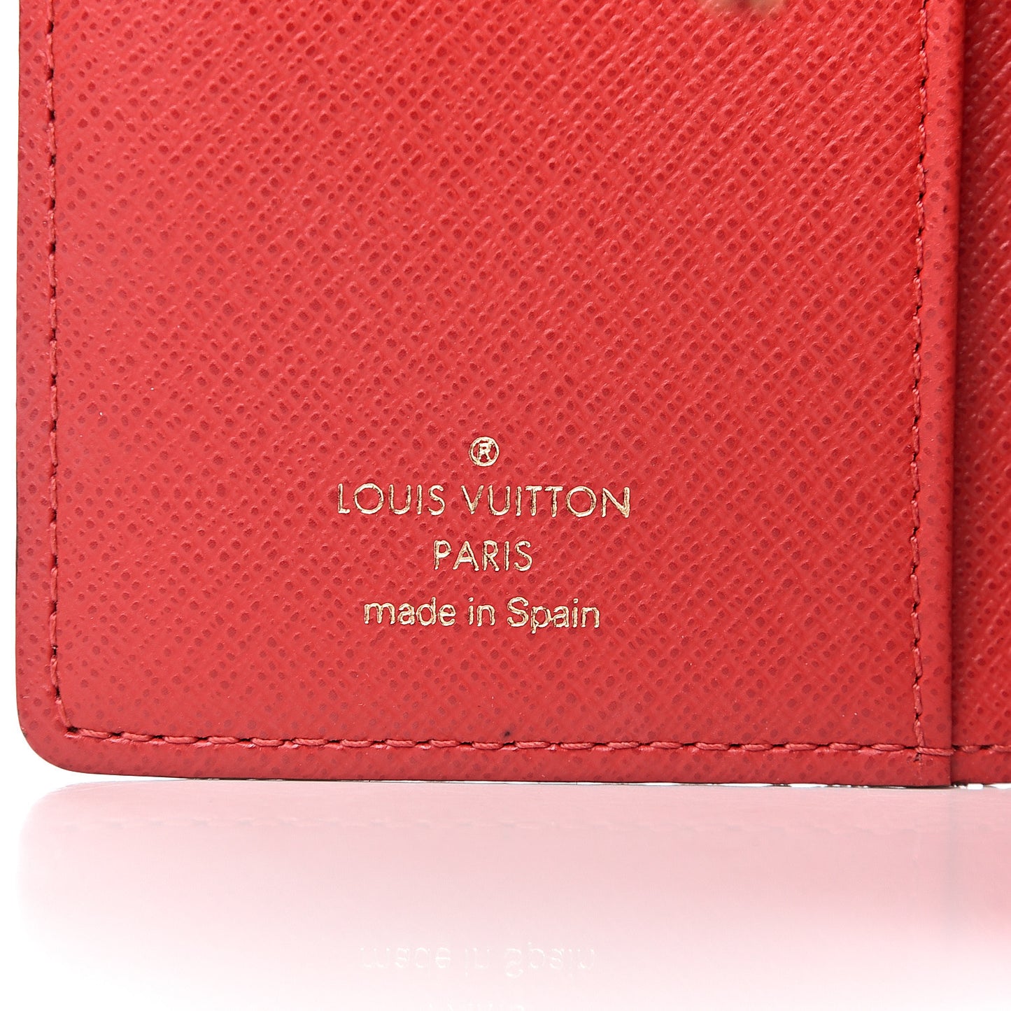 Damier Ebene Koala Small Ring Agenda Cover Red