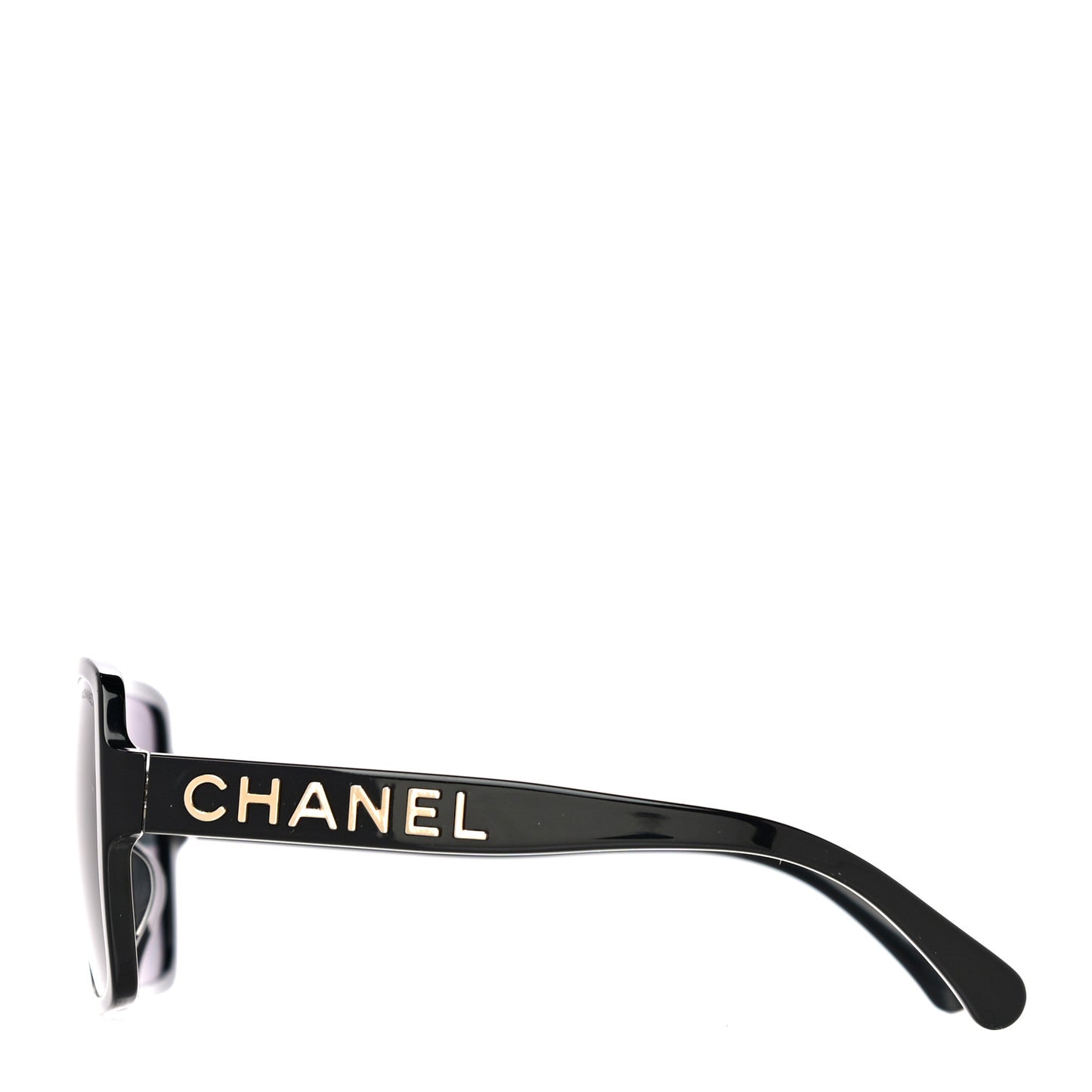 Acetate Square Sunglasses 5408 Black