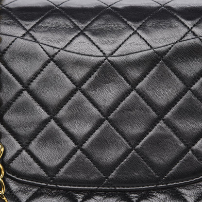 Chanel Lambskin Quilted Small Double Flap Black 9 of 15