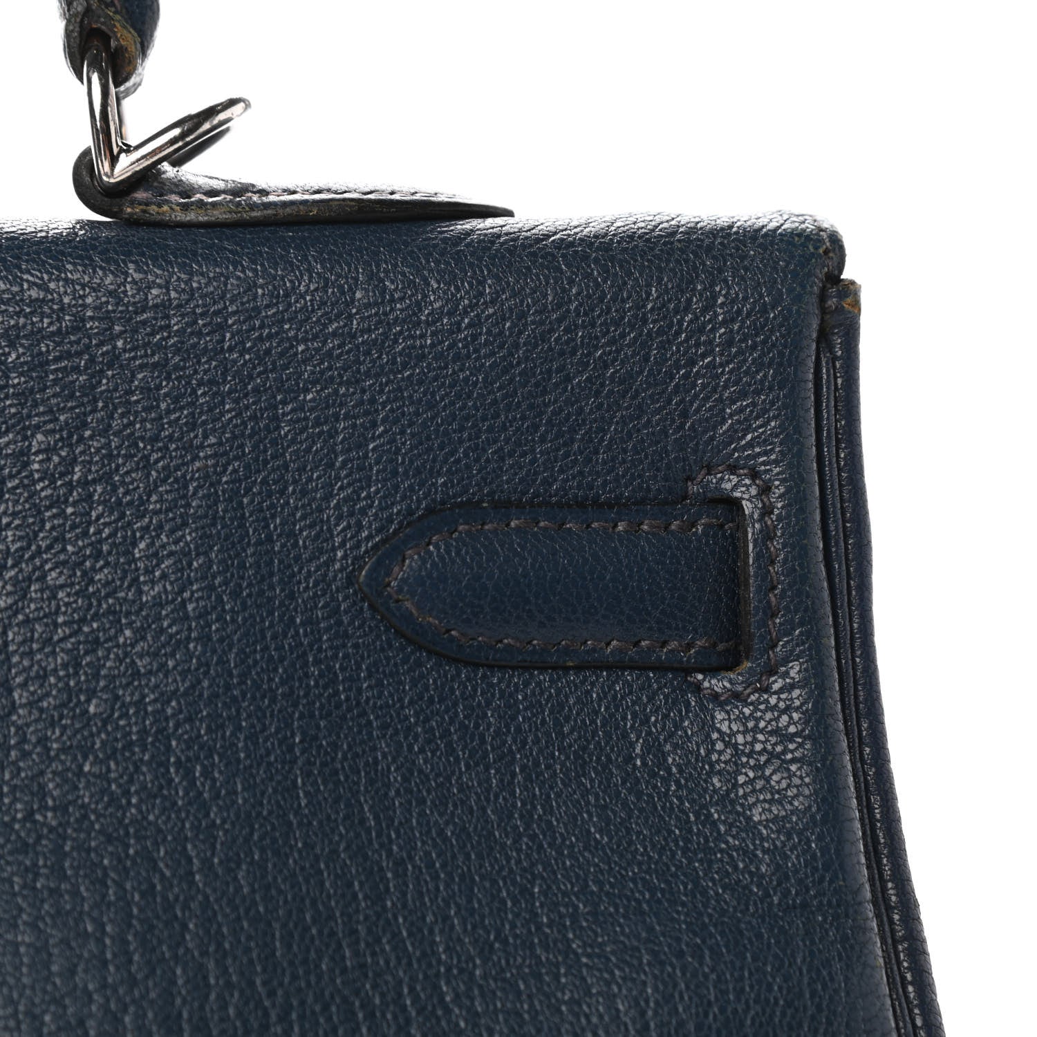 Hermes Chevre De Coromandel Kelly Retourne 35 Bleu De Prusse 13 of 41