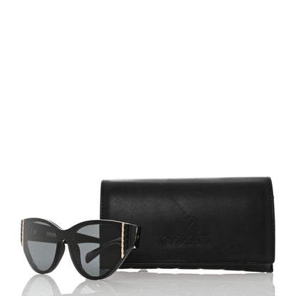 Chanel Acetate Cat Eye Sunglasses 6054 Black 6 of 6