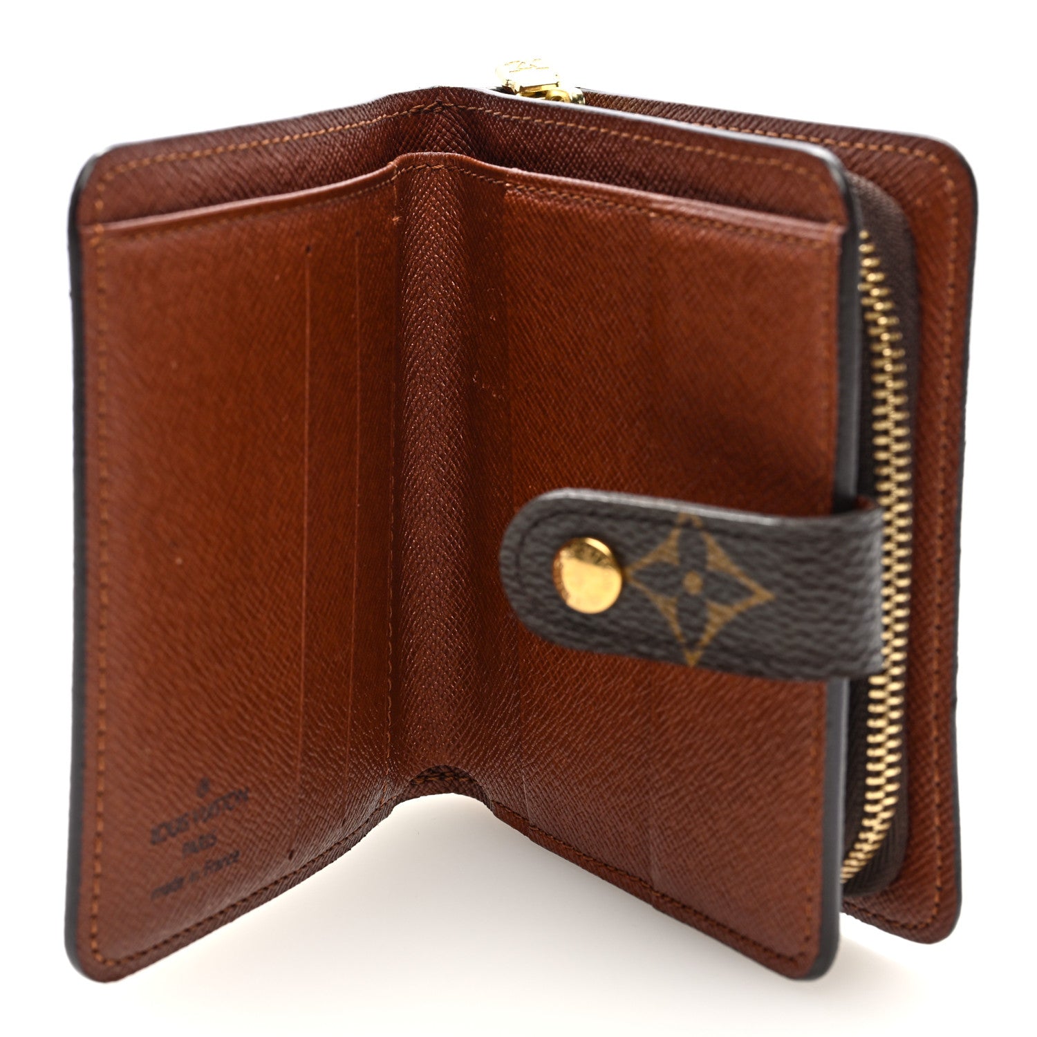 Louis Vuitton Monogram Compact Zippe Zipped Wallet 5 of 6