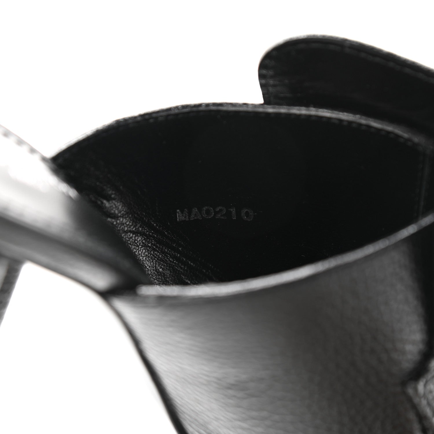 Louis Vuitton Calfskin Indiana Mule 39.5 Black 8 of 11