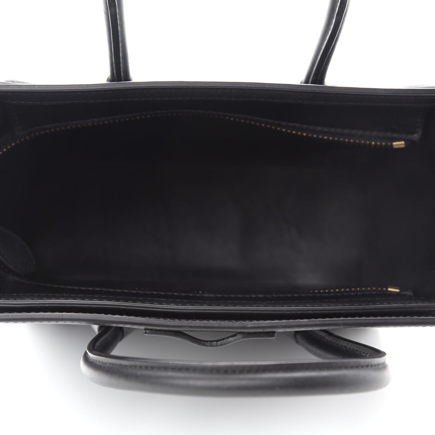 Smooth Calfskin Nano Luggage Black