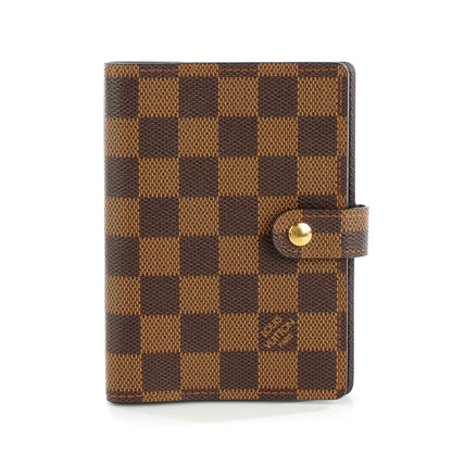 Louis Vuitton Damier Ebene Small Ring Agenda Cover 1 of 6