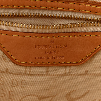 Louis Vuitton Damier Azur Neverfull PM 6 of 10