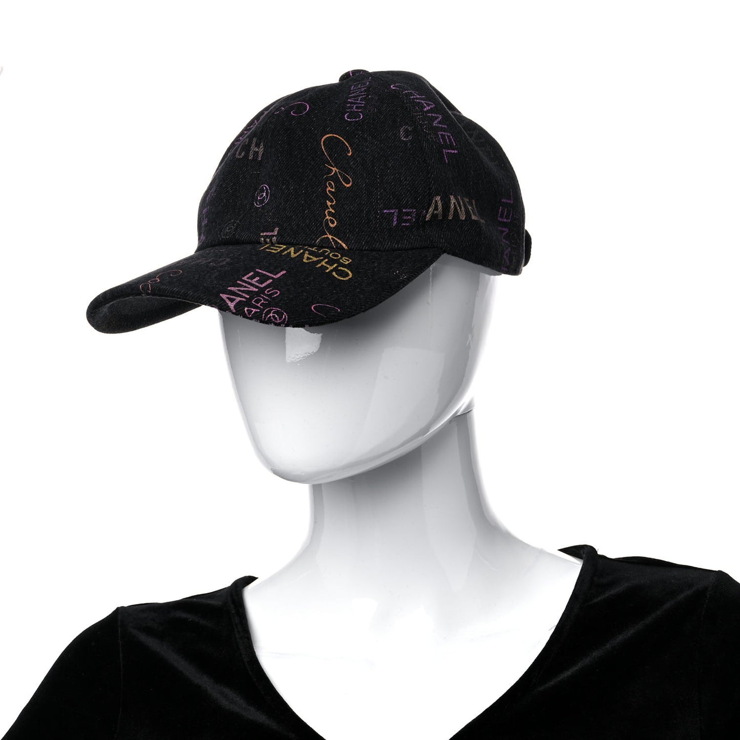 Denim Mood Cap Hat Black