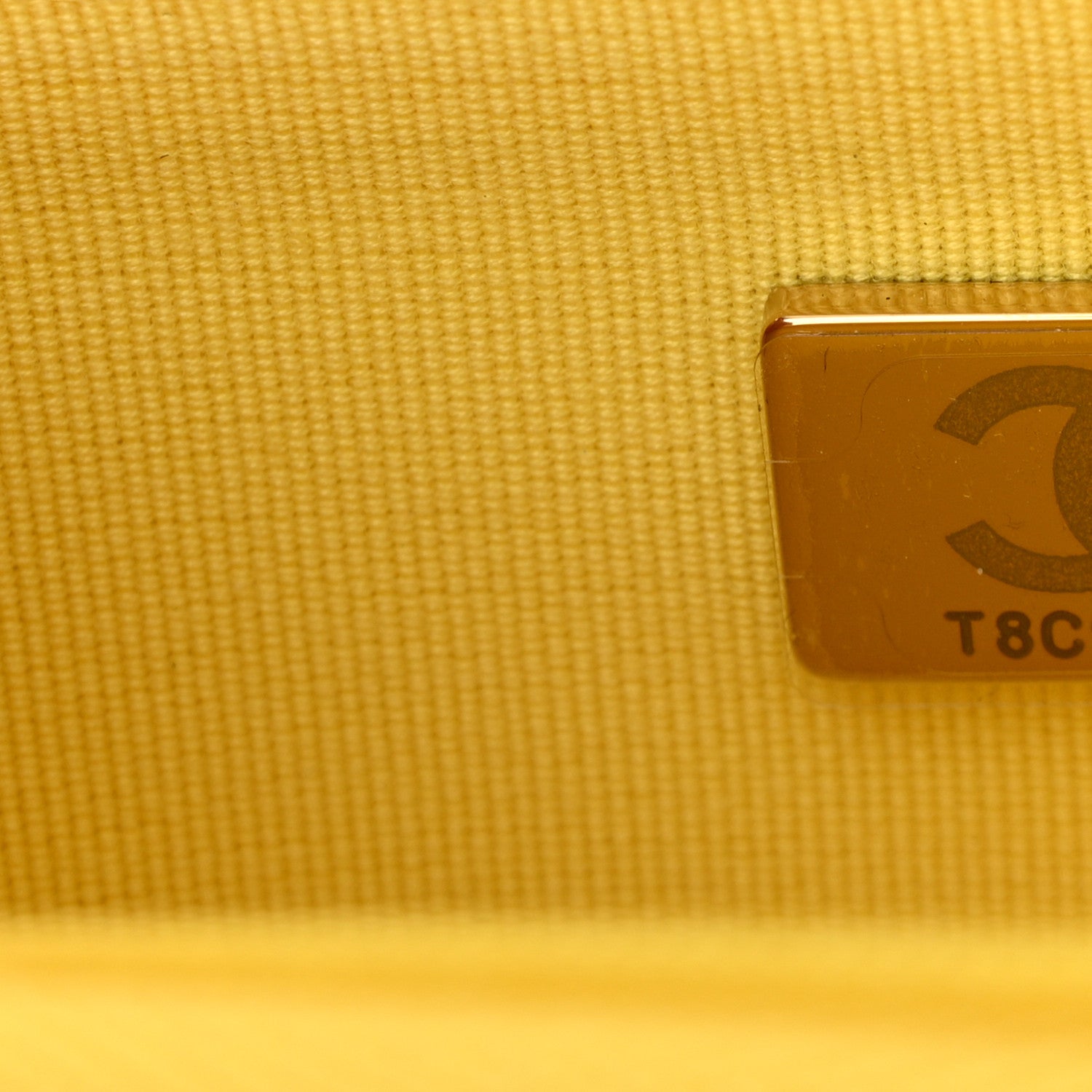 Chanel Caviar Quilted Wallet on Chain WOC Yellow 8 of 13