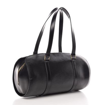 Louis Vuitton Epi Soufflot Black 3 of 9