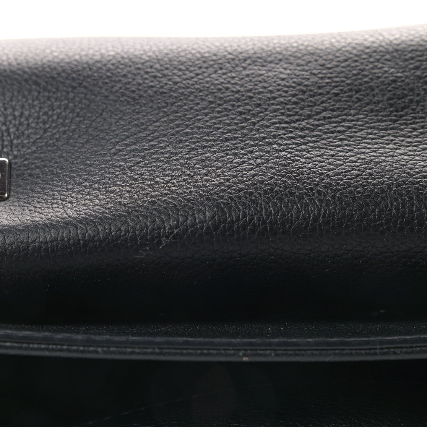 Calfskin Lockme II Chain Bag BB Black