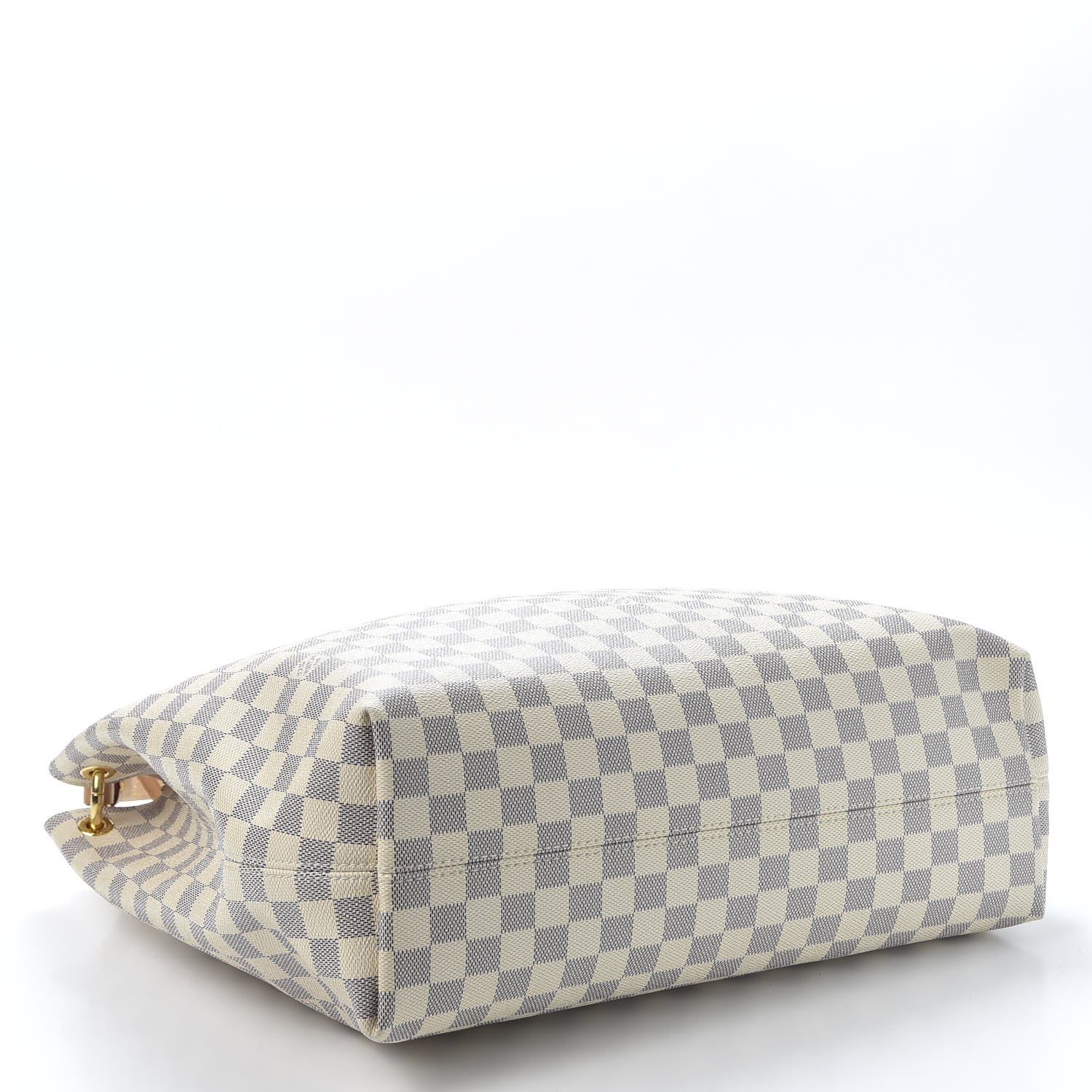 Louis Vuitton Damier Azur Graceful MM Rose Ballerine 3 of 12
