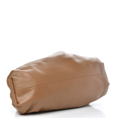 Bottega Veneta Smooth Butter Calf The Pouch Oversized Clutch Cammello 4 of 11
