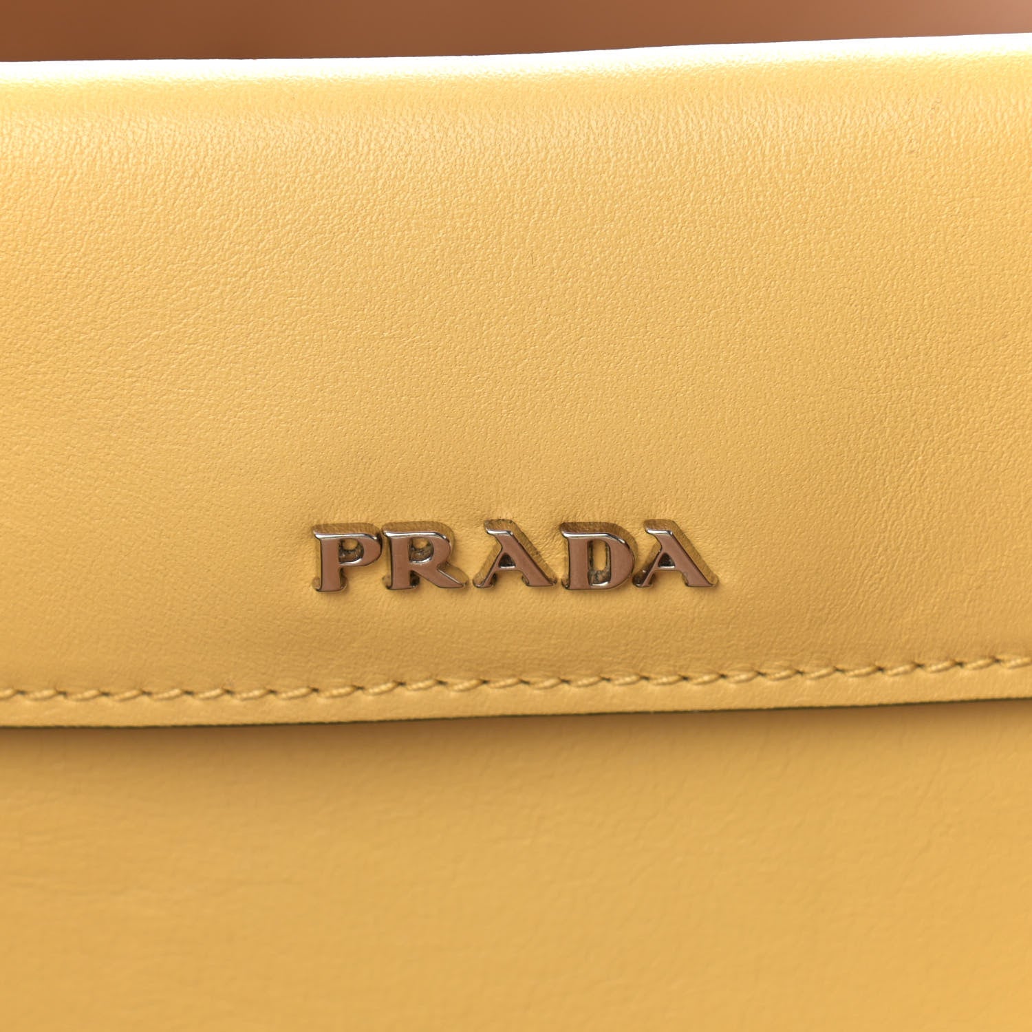 Prada City Calf Double Bag Ginestra 6 of 16