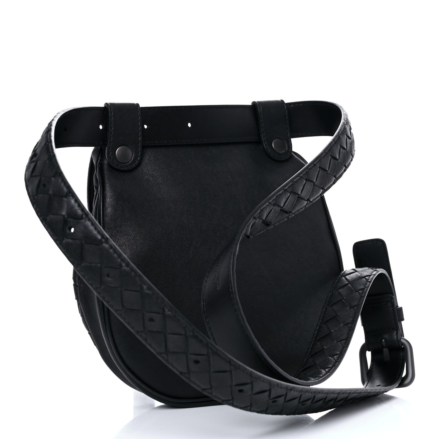 Bottega Veneta Nappa Intrecciato Belt Bag Nero Black 3 of 12