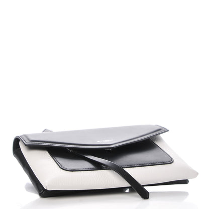 Givenchy Calfskin Duetto Crossbody Bag White Black 4 of 7