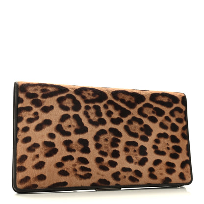 Dolce & Gabbana Calf Hair Leopard Print Miss Delicious Clutch 3 of 8