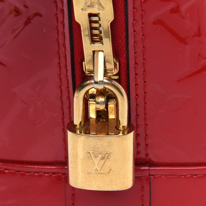 Louis Vuitton Vernis Alma PM Cherry 4 of 4