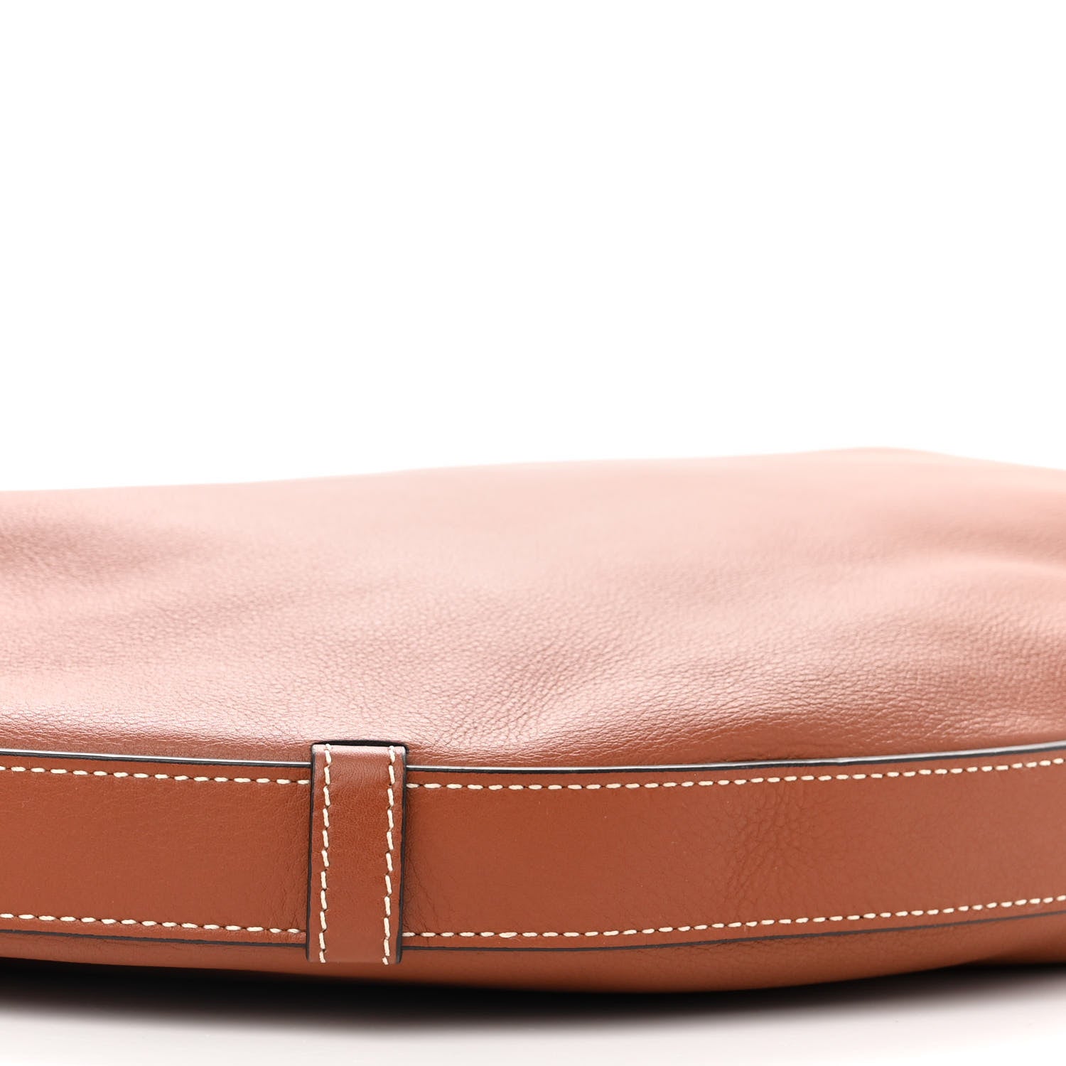 Celine Supple Calfskin Medium Strap Leandre Shoulder Bag Brown 9 of 12