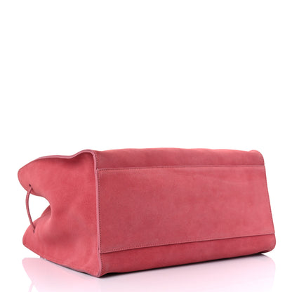 Mansur Gavriel Suede Large Sun Bag Blush 4 of 13