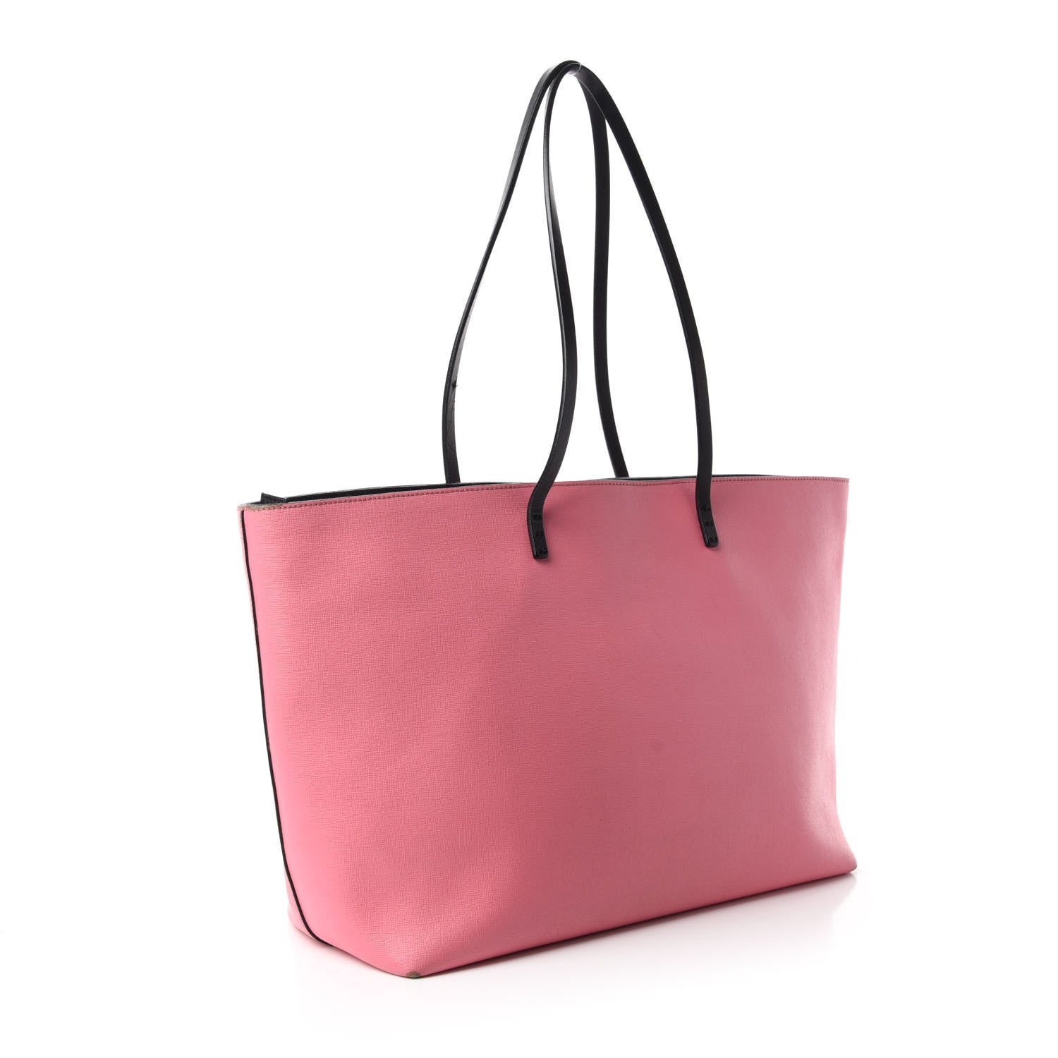 Fendi Vitello Elite Cuoio Monster Buggies Medium Roll Tote Lollypop Black 3 of 19