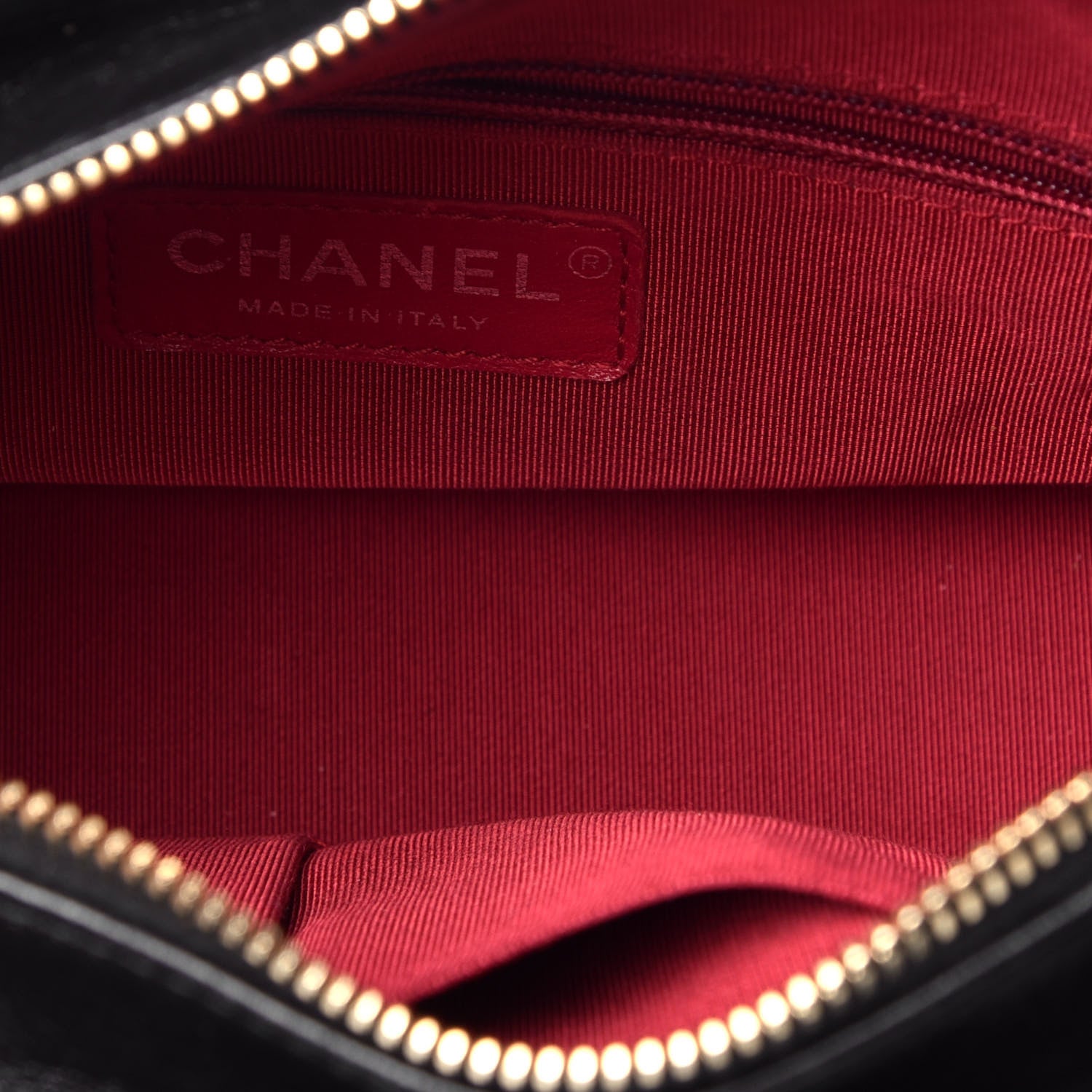 Chanel Aged Calfskin Chevron Quilted Small Gabrielle Hobo Black 5 of 9