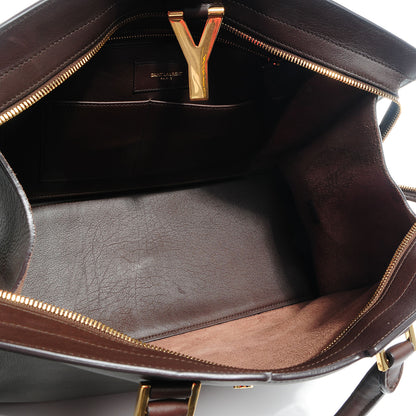 Saint Laurent Leather Medium Classic Y Cabas Brown 6 of 10