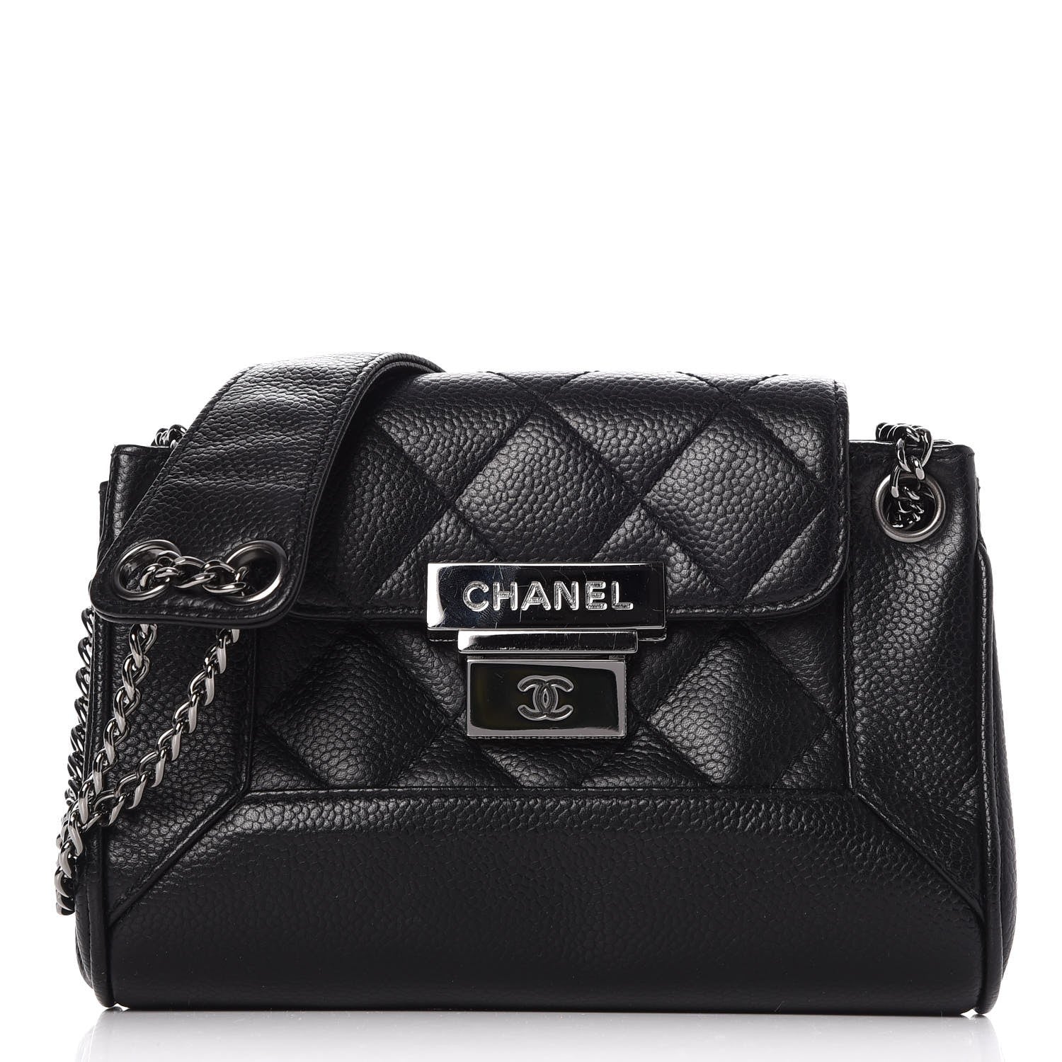 Chanel Caviar Small Accordion Flap Black 1 of 9