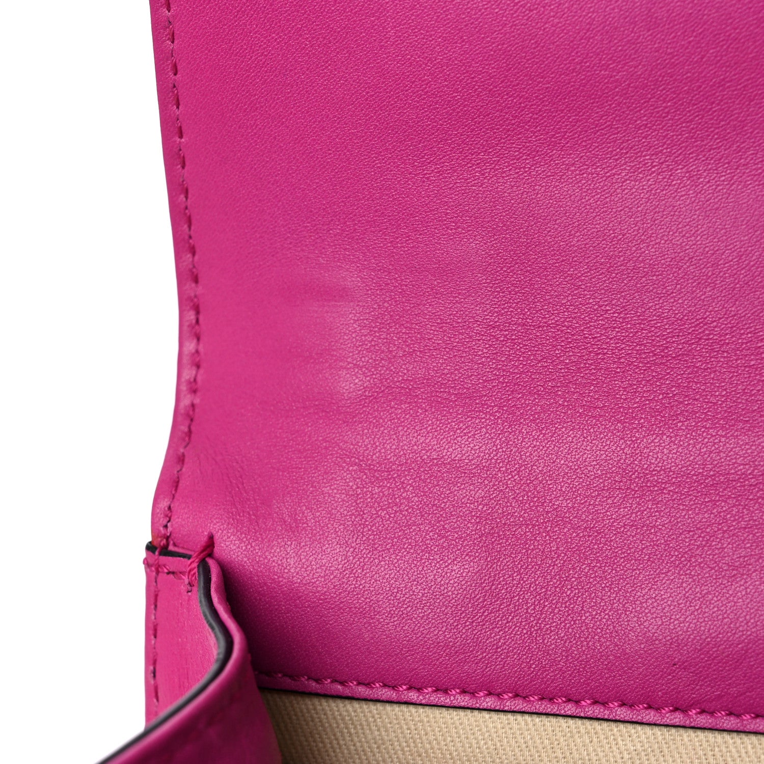 Valentino Garavani Vitello Mini Glam Lock Rockstud Flap Fuxia 13 of 14