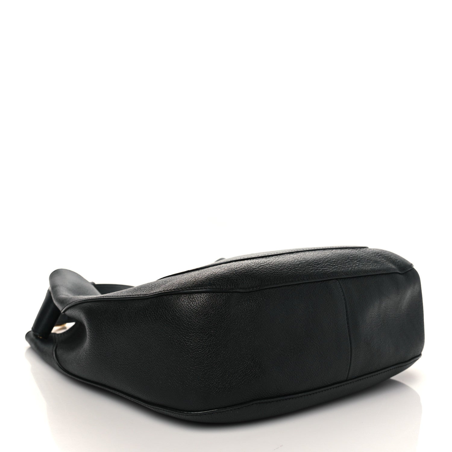 Burberry Grainy Calfskin Small Elmstone Hobo Black 4 of 6