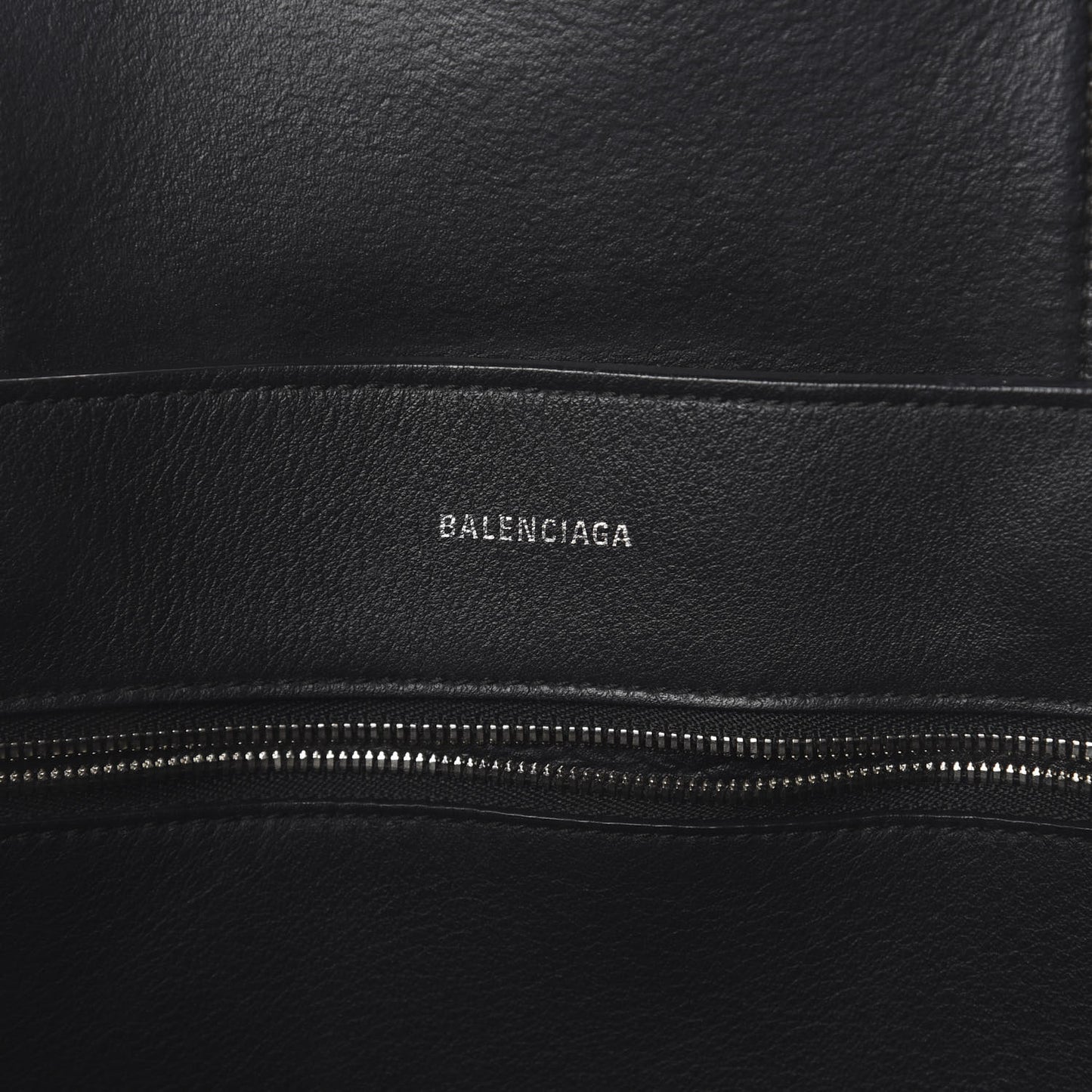 Pebbled Calfskin Small Everyday Tote Black