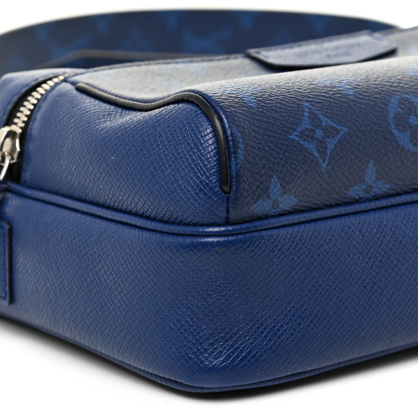 Taiga Monogram Outdoor Messenger Cobalt